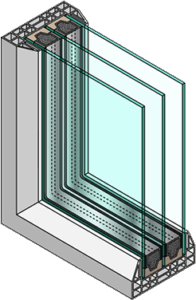 Triple glazing