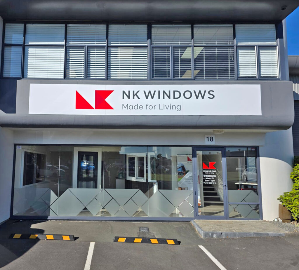 Find NK Windows Auckland at Unit 18, Warehouse World, 761 Great South Road, Penrose, Auckland